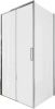 Душевой уголок Aquanet Pleasure Evo AE65-100x80-CT 100х80 стекло прозрачное профиль хром без поддона