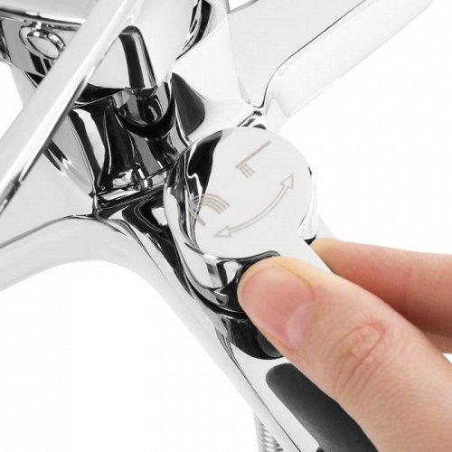 Смеситель для ванны Milardo Atlantic ATLSBC0M02 настенный хром - фото 4