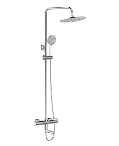 Душевая стойка Agger Thermo A2461100 настенная цвет хром с термостатом - фото 2