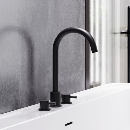 Смеситель Damixa Scandinavian Pure 360200300 на раковину черный