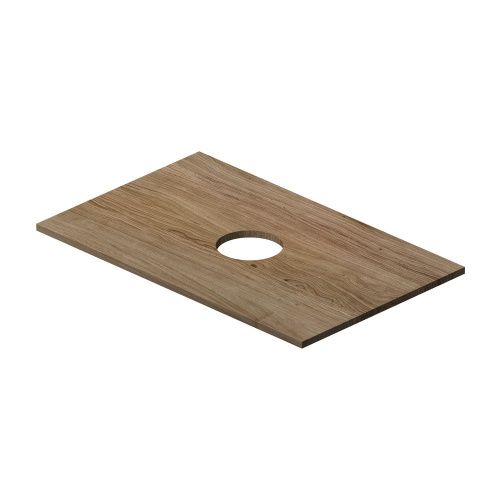 Столешница Am.Pm Func M8FST0800OF 80х50 накладная цвет коричневый - фото 2