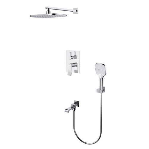 Душевая система Splenka S31.27 встраиваемая в стену цвет хром - фото 2