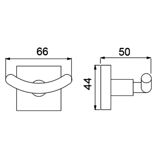 Крючок Timo Selene 12012/03 - фото 3