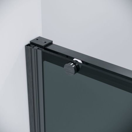 Душевая дверь Grossman Galaxy 100.K33.01.100.42.10 100х195 стекло тонированное профиль графит