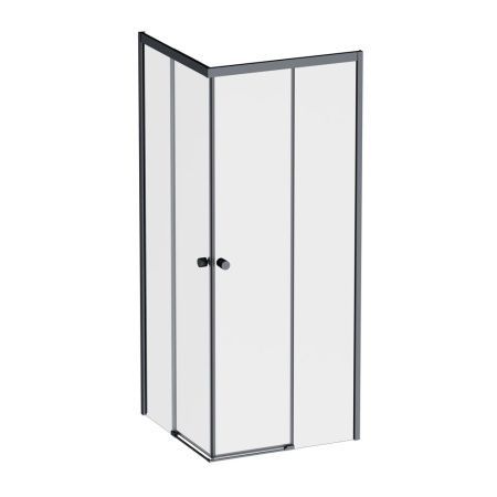 Душевой уголок Am.Pm X-joy W94G-403-8080-BТ1К 80х80 стекло прозрачное профиль черный без поддона