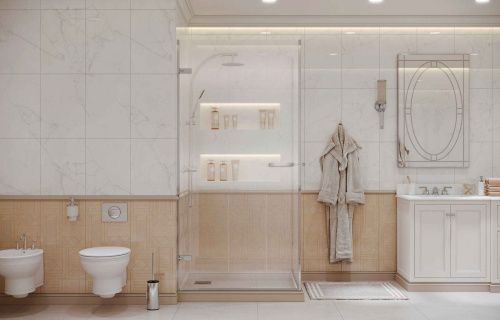 Душевой уголок Ambassador Abner 10011106 100х100 стекло прозрачное профиль хром без поддона - фото 5