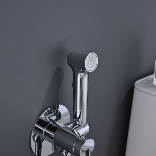 Гигиенический душ со смесителем Rose R235 хром - фото 5