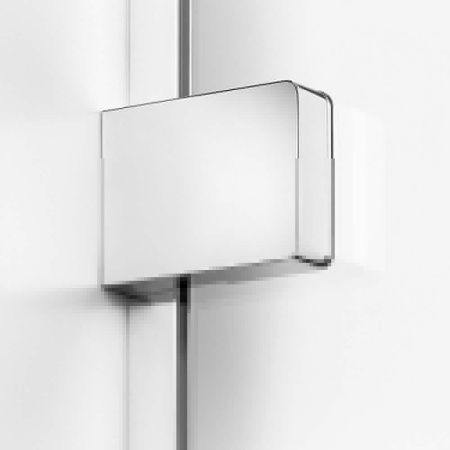 Душевая перегородка New Trendy EVENTA Chrome EXK-4640 35х200 стекло прозрачное профиль хром