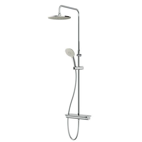 Душевая стойка Am.Pm Spirit V2.0 F0770A400 настенная цвет хром с термостатом - фото 2