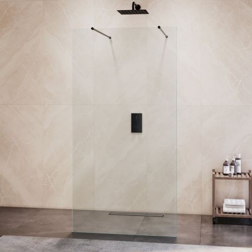 Душевая перегородка RGW Walk In 35101610-11 100х195 стекло прозрачное профиль хром - фото 2