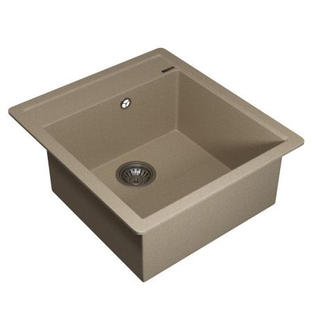 Кухонная мойка Uperwood Quartz Premium UPD-07 3910202125 45х50 цвет бежевый поверхность матовая