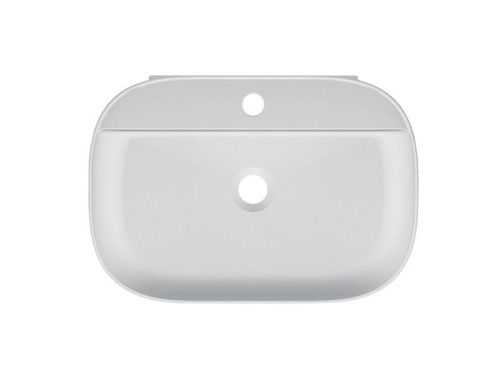 Раковина из сантехнического фаянса Scarabeo Glam 1802 60х40 накладная цвет белый