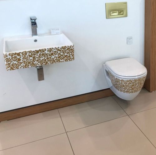 Чаша унитаза подвесная Creavit Terra TP325-00CB00E-CA00 цвет белый без сиденья душевой смыв - фото 3