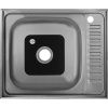 Кухонная мойка Melana 127 t R (*20) 60х50 цвет хром поверхность полированная