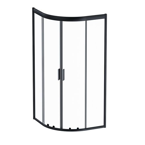 Душевой уголок Am.Pm Gem W90G-401-090BT 90х90 стекло прозрачное профиль черный без поддона - фото 2