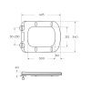 Крышка-сиденье для унитаза BelBagno VENETO BB132SC