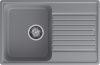 Кухонная мойка Granfest Quarz 78 темно-серый 75х50 цвет серый поверхность матовая