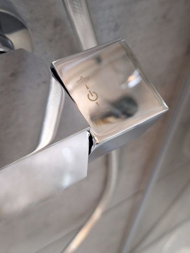 Душевая стойка AltroBagno Cascata AltroBagnoCascata030401Cr настенная цвет хром - фото 3