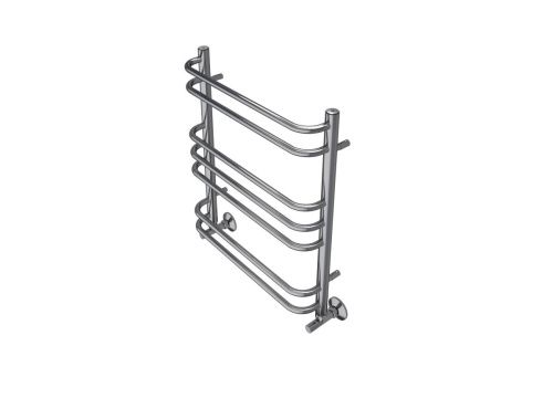 Полотенцесушитель водяной Aquatek Пандора AQ RRС0760CH 50х60 хром - фото 3