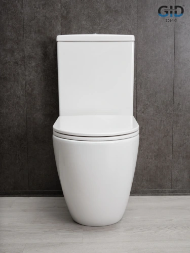 Унитаз напольный с бачком Gid Convexo Tn2188 (62249Y) белый с сиденьем микролифт безободковый - фото 5