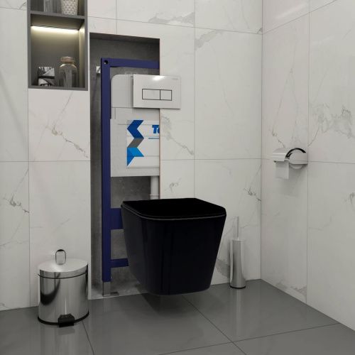 Клавиша смыва механическая Teymi Helmi T70202CH цвет хром - фото 3