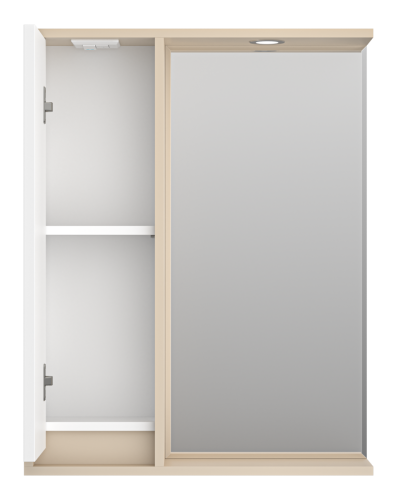 Зеркало-шкаф Brevita Balaton BAL-04065-03-01Л 60х80 подвесной - фото 3