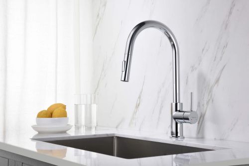 Смеситель для кухни Aquatek ЕВРОПА AQ1384CR на мойку хром - фото 3