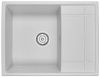 Кухонная мойка Granula 6501, АРКТИК 65х50 цвет белый поверхность матовая