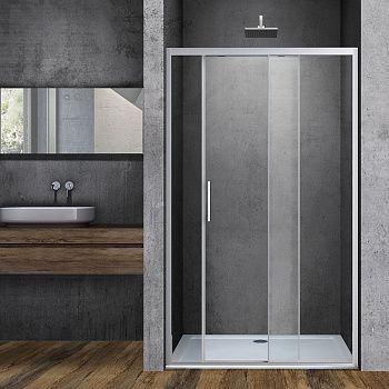 Душевая дверь Vincea Soft VDS-3SO160CL 160х195 стекло прозрачное профиль хром