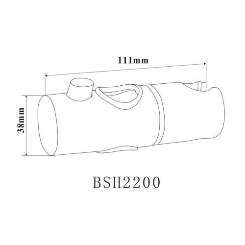 Держатель для душа Bond BSH2200 хром - фото 5