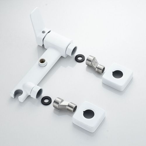 Гигиенический душ со смесителем Raffine F0599C-1 белый - фото 4