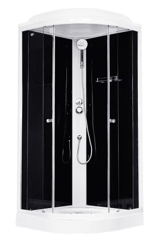 Душевая кабина Royal Bath НК RB90HK5-BT 90х90 четверть круга с крышей ориентация универсальная