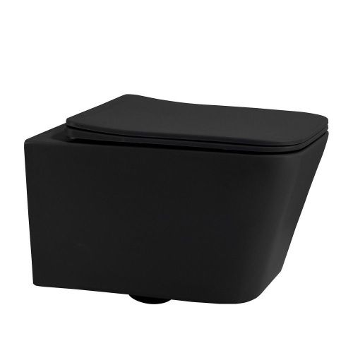 Комплект унитаз с инсталляцией с клавишей смыва ABBER Rechteck AC1201MB-AC0105-AC0120MMG - фото 4