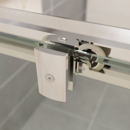 Душевая дверь RGW Passage 41081413-11 130х195 стекло прозрачное профиль хром