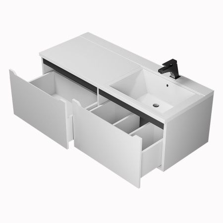 Тумба под раковину Uperwood Tanos 291020264 120х50 подвесная цвет белый