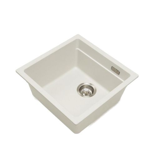 Кухонная мойка Grandex Aqua 500101 45х45 цвет белый поверхность матовая - фото 2