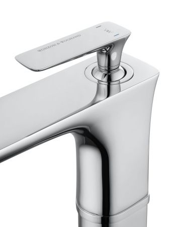 Смеситель для раковины Wonzon & Woghand Shark WW-48B1104-CR на столешницу хром