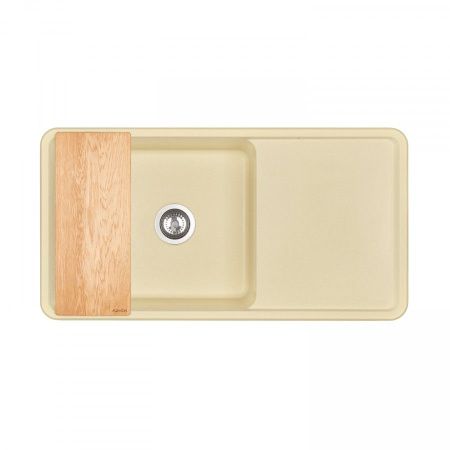 Кухонная мойка Aquaton Беллис 1A725132BS290 95х50 цвет бежевый