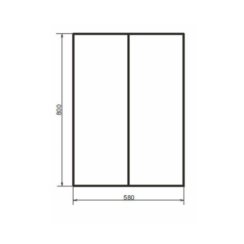 Шкаф Comforty 00-00009445CF 60х80 подвесной - фото 2