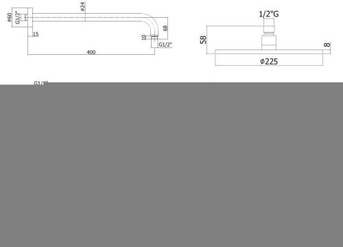 Душевая система Paffoni Light KITLIG019NO141 встраиваемая в стену - фото 5