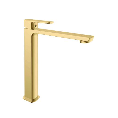 Смеситель для раковины Vincea Next VBF-1N2BG на столешницу золото - фото 2