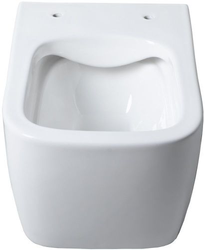 Чаша унитаза подвесная Allen Brau Liberty 4.32003.20 цвет белый без сиденья безободковая каскадный смыв - фото 2