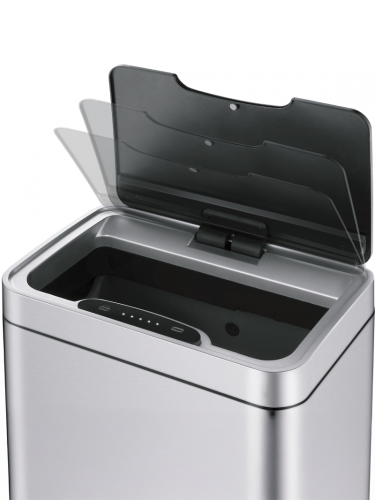 Ведро мусорное сенсорное WeltWasser WW VEGAS BL 30L (10000011276) - фото 3