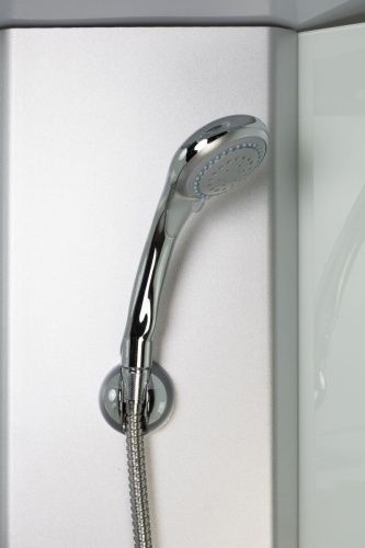 Душевая кабина Niagara Eco E90/13/MT/BK 90х90 четверть круга без крыши ориентация универсальная - фото 5