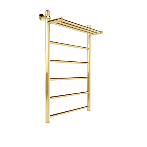 Полотенцесушитель водяной Indigo Line LLSHW80-50GDPK3 55х80 золото - фото 5