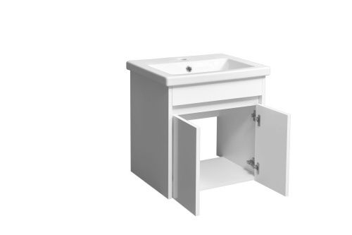 Тумба под раковину Stella Polar Фаворита SP-00000166 50х40 подвесная цвет белый - фото 4