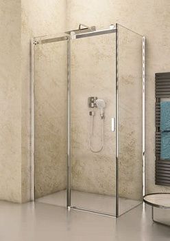 Душевой уголок Riho BALTIC G002004120 100х80 стекло прозрачное профиль хром без поддона