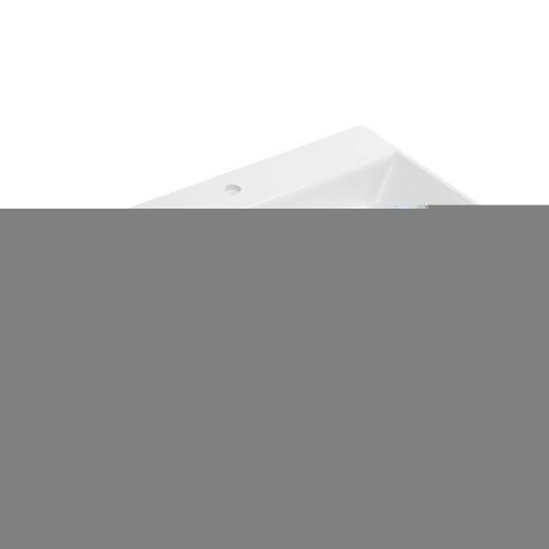 Раковина из сантехнического фарфора Wellsee Graceful Pro 150903000 70х40 накладная цвет белый 1 отверстие под смеситель - фото 2