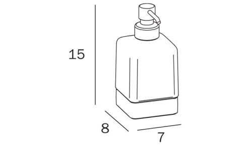Дозатор Inda LEA A1812ZNE21 - фото 3