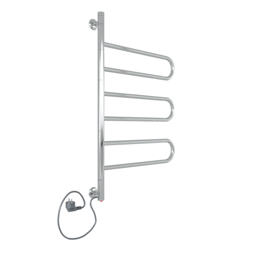 Полотенцесушитель электрический Indigo Veter 3P VTE75-45 45х75 хром - фото 3